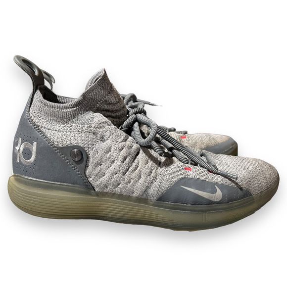 Nike Other - Nike Mens Zoom KD 11 AO2604-002 Gray Basketball Shoes Sneakers Size 9.5